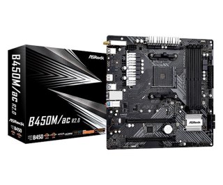 Płyta główna ASROCK B450M/AC R2.0 Socket AM4 MiniITX