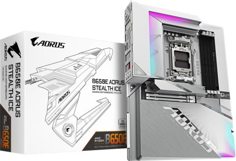 Płyta główna GIGABYTE B650E AORUS STEALTH ICE AM5 ATX