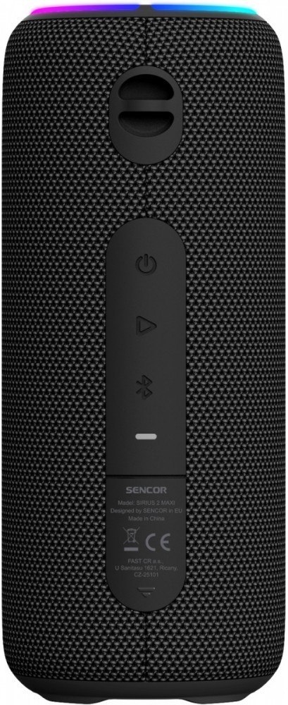 Sencor Głośnik bluetooth SIRIUS 2 MAXI B moc 30W, LED, TWS