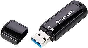 Pendrive (Pamięć USB) TRANSCEND (32 GB /USB 3.0 /Czarny )