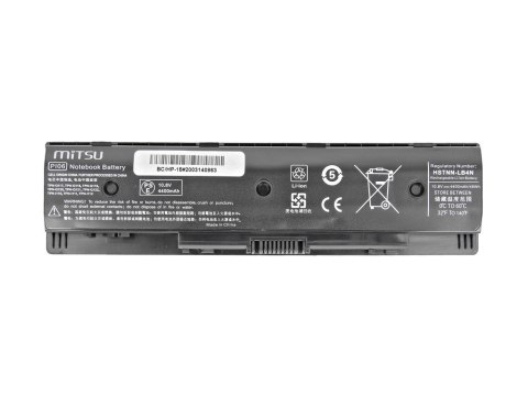 Mitsu Bateria do HP Pav14/15/17 4400mAh(48Wh) 10.8-11.1V