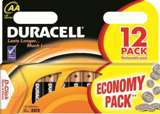 Baterie DURACELL Alkaliczna LR6 12 szt. LR6/AA MN1500 K12