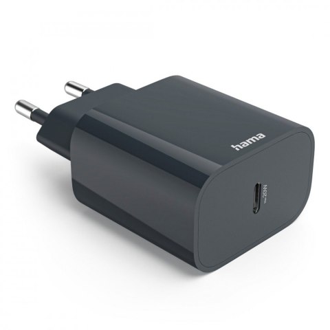 Hama Ładowarka sieciowa 20W PD 1xUSB-C Antracyt