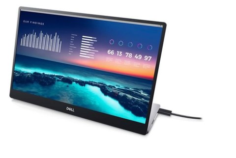 Monitor DELL 210-BHQQ (14" /IPS /60Hz /1920 x 1080 /Srebrno-czarny )