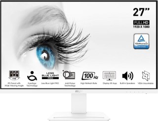 Monitor MSI PRO MP273AW (27" /IPS /100Hz /1920 x 1080 /Biały)