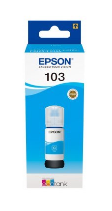 Tusz EPSON 103 Błękitny C13T00S24A