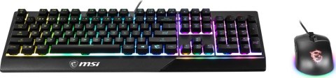 Zestaw klawiatura i mysz MSI Vigor GK30 COMBO US