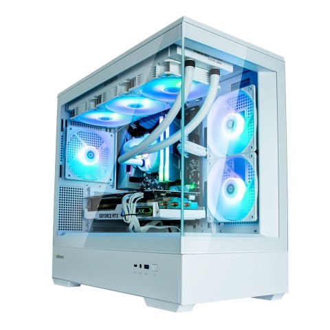 Zalman Obudowa P30 V2 MicroATX Mini Tower 3 FansRGB Biała