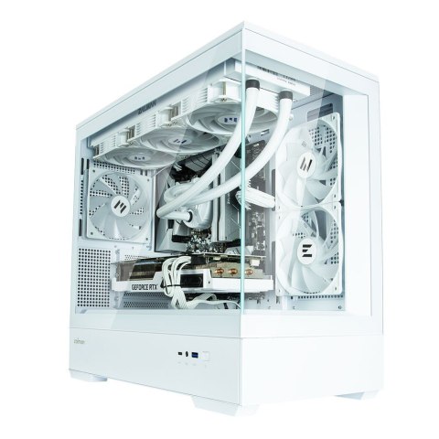 Zalman Obudowa P30 V2 MicroATX Mini Tower 3 FansRGB Biała