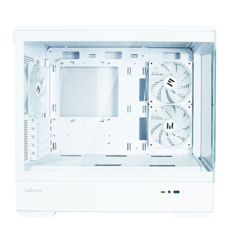 Zalman Obudowa P30 V2 MicroATX Mini Tower 3 FansRGB Biała