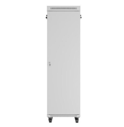 SZAFA INSTALACYJNA RACK STOJĄCA 19" 42U 600X800 SZARA DRZWI SZKLANE LCD LANBERG (FLAT PACK) V2