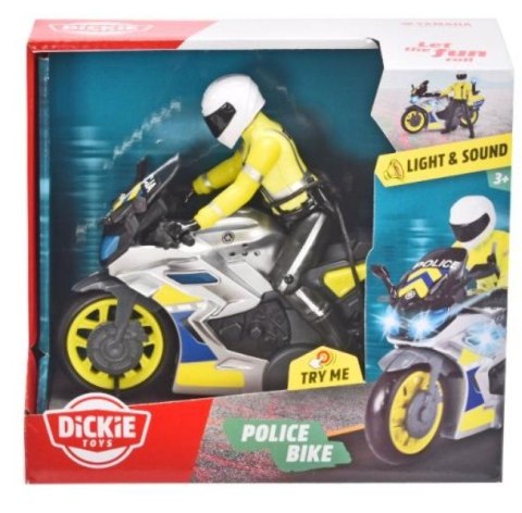 Dickie Pojazd SOS Motocykl policyjny 17 cm