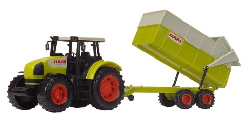 Dickie Traktor Claas Ares z przyczepą