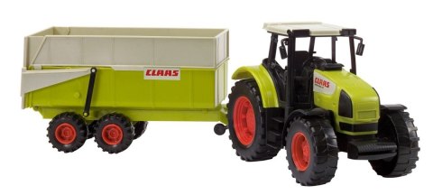 Dickie Traktor Claas Ares z przyczepą