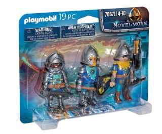 Playmobil Zestaw figurek Novelmore 70671 Trzech Rycerzy Novelmore