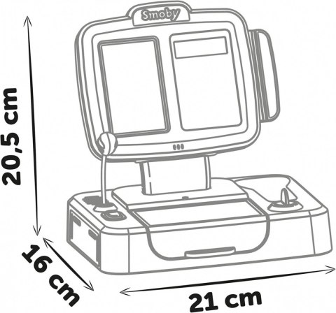 Smoby Kasa elektroniczna mała ze skanerem