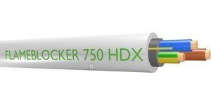 HDX-ŻO 5X1,5RE 750V DCA PRZ.FLAMEBLOCKE