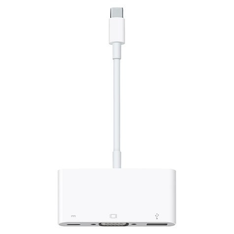 Adapter APPLE Wieloportowa przejściówka z USB-C na VGA MJ1L2ZM/A USB-C - VGA