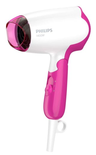 Suszarka do włosów PHILIPS BHD003/00 (1400W /Biało-różowy )