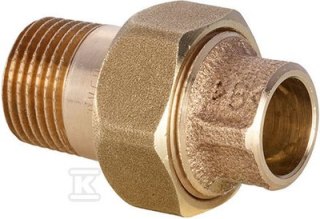 ZŁĄCZKA GRZEJ BRĄZ 4341G 22X3/4" LWX