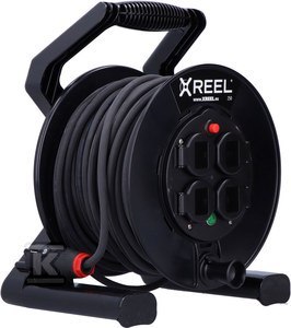 PRZEDŁ.1F 40M XREEL IP44 OW3X1,5 BĘBEN