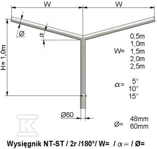 WYSIĘG.NT ST 1/2R/1,5M/15ST.