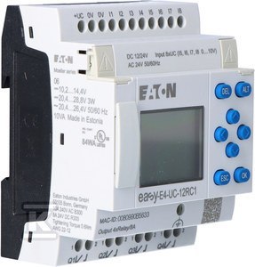 EASYE4,12-24VDC,24VAC,8DI(4AI),4DO-R,WY