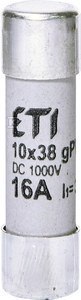 WKŁADKA CYLIND.CH10X38 GPV 16A/1000V DC