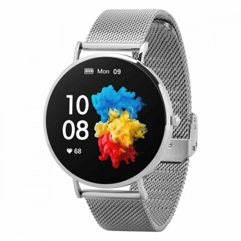 Garett Electronics Smartwatch Verona Srebrno-stalowy