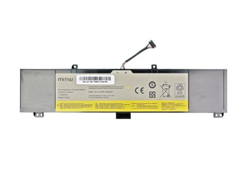 Mitsu Bateria do Lenovo Y50/70/80 6400mAh(47Wh) 7.4-7.6 V