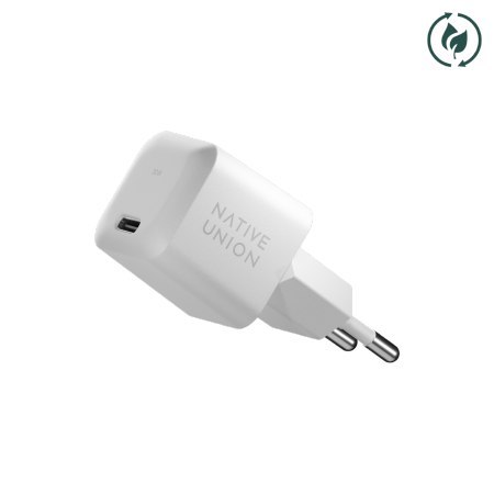 Native Union Fast GaN Charger - ładowarka 30W PD, 1 port USB-C (white)