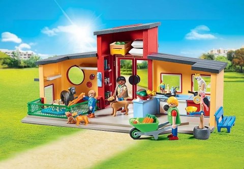 Playmobil Zestaw z figurkami My Life 71599 Hotel dla zwierząt Łapka