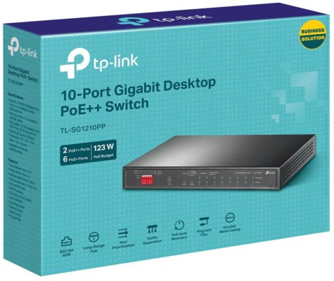 SWITCH TP-LINK TL-SG1210PP