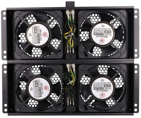 EXTRALINK 4 WAY FAN UNIT WITH 2M EU PLUG