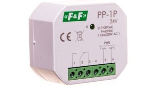 PP-1P-24V Przekaźnik elektromagnetyczny 1P 16A 7-30V AC/9-40V DC PP-1P-24V