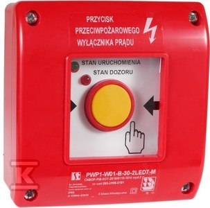 PPOŻ WYŁ.PRĄDU PWP1-W01-B-11-2LED7\M