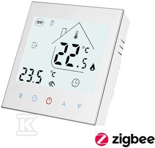 TERMO.PROG.HD-T1000.W Z/ZIGBEE 3.0-BIAŁ