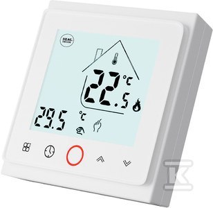 TERMOSTAT PROGRAMOW.HD-T500.W-BIAŁY