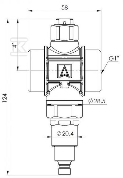 ZAWÓR ANTYZAMROŻENIOWY AAV 100, G1"