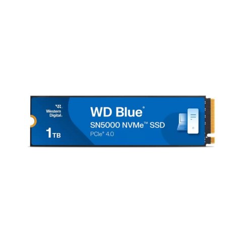 Dysk SSD WD Blue SN5000 1 TB Blue (M.2 2280″ /1 TB /PCI Express 4.0 /5150MB/s /4900MB/s)