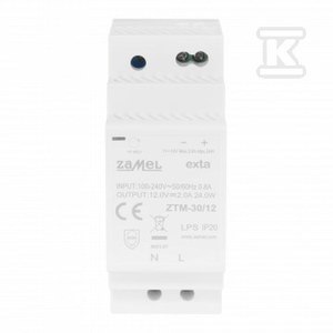 ZASILACZ 30W 12V ZTM-30/12