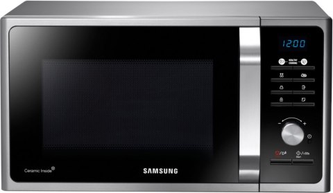 Kuchenka mikrofalowa wolnostojąca SAMSUNG MS23F301TAS (800W /23L /Stalowo-czarny)