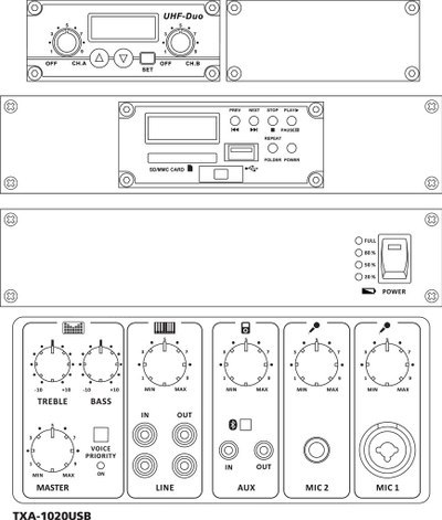 TXA-1020USB