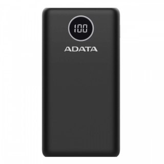 Adata Powerbank P20000QCD 20000mAh Czarny QC/PD