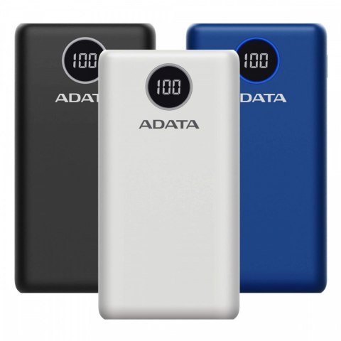 Adata Powerbank P20000QCD 20000mAh Niebieski QC/PD