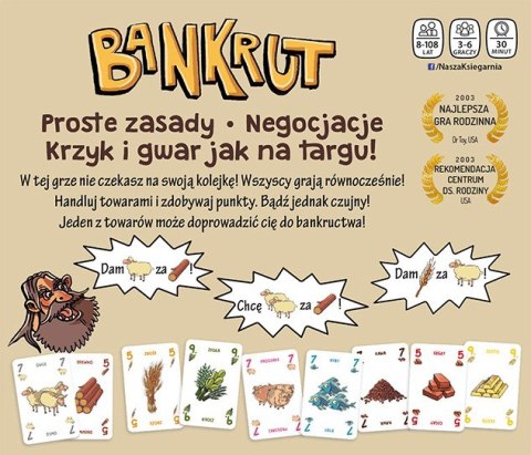 Nasza księgarnia Gra Bankrut