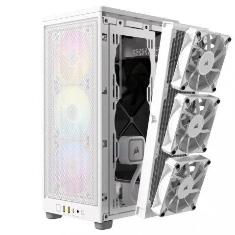 Corsair Obudowa 2000D AIRFLOW RGB Mini-ITX Biała