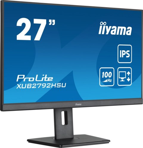 Monitor IIYAMA XUB2792HSU-B6 (27" /IPS /100Hz /1920 x 1080 /Czarny)