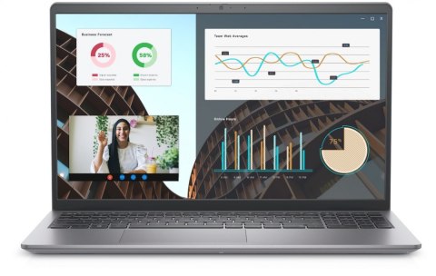 Dell Notebook Vostro 15 (3530) Win11Pro i5-1335U/8GB/512GB SSD/15.6 FHD/Intel UHD/FgrPr/Cam & Mic/WLAN + BT/Backlit Kb/3 Cell/3YPS Al