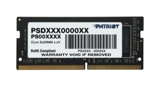 Pamięć PATRIOT (SODIMM/DDR4/8 GB/2666MHz/19CL/SINGLE)